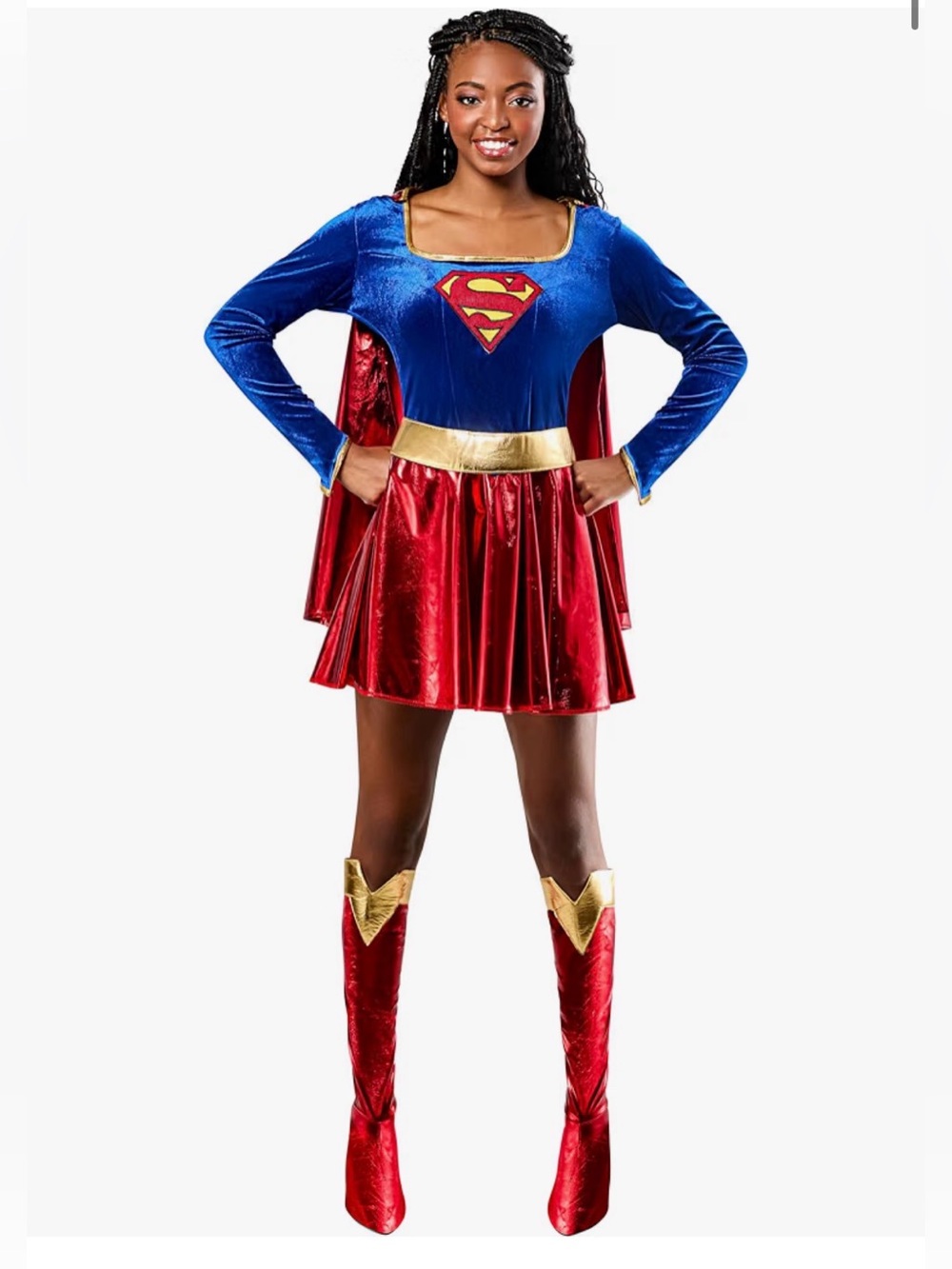 NWOT Rubies DC Comics Superwoman Costume Size Small